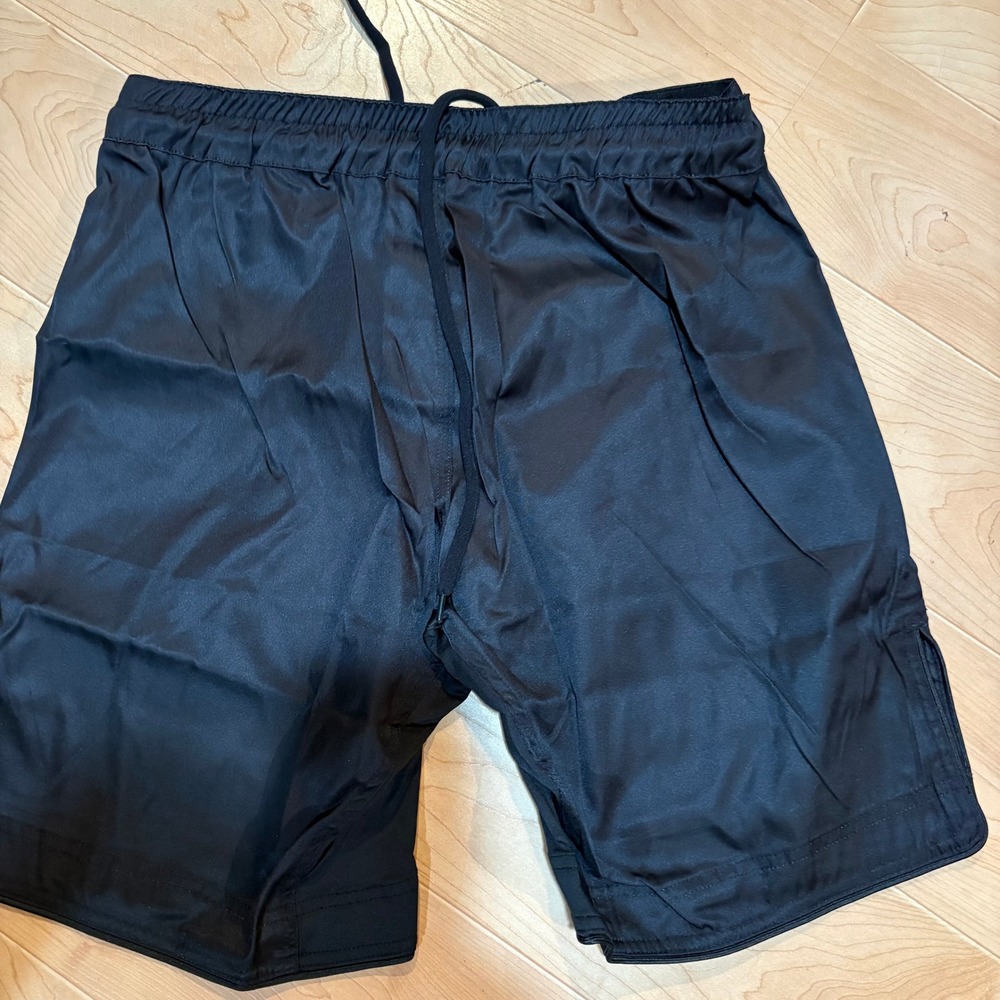 XMartial MMA Grappling Shorts Black Skull Performance Fight Gear Mens Large - Picture 4 of 8